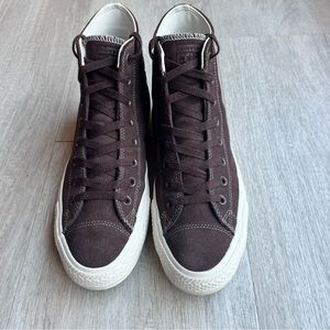 Converse Chuck Taylor AS Pro High Top, Mens Size 11, Suede Dark Root
